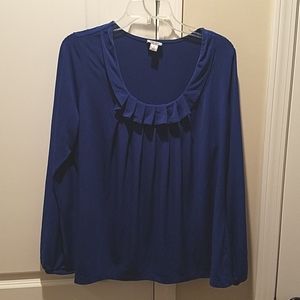 Worthington blue blouse